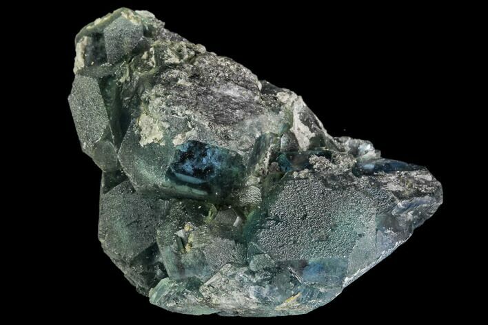 Green Fluorite Crystal Cluster - China #111914